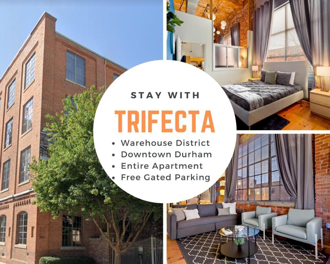 Appartamento Trifecta Historic Brick 2Br Getaway Superhost Durham Esterno foto
